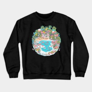 Hot Coast Sun Crewneck Sweatshirt